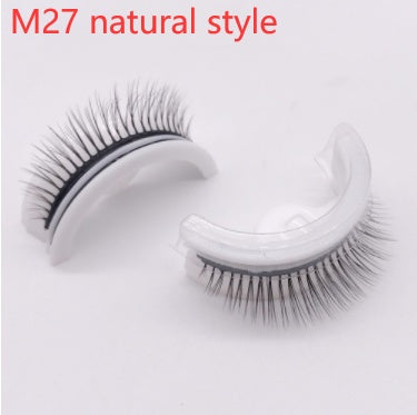 Reusable 3D Mink Lashes Natural False Eyelashes Self Adhesive Fake Glue Free Makeup Eyelash Extension Silk Reusable 3D Mink Lashes Natural False Eyelashes Self Adhesive Fake Glue Free Makeup Eyelash Extension Silk